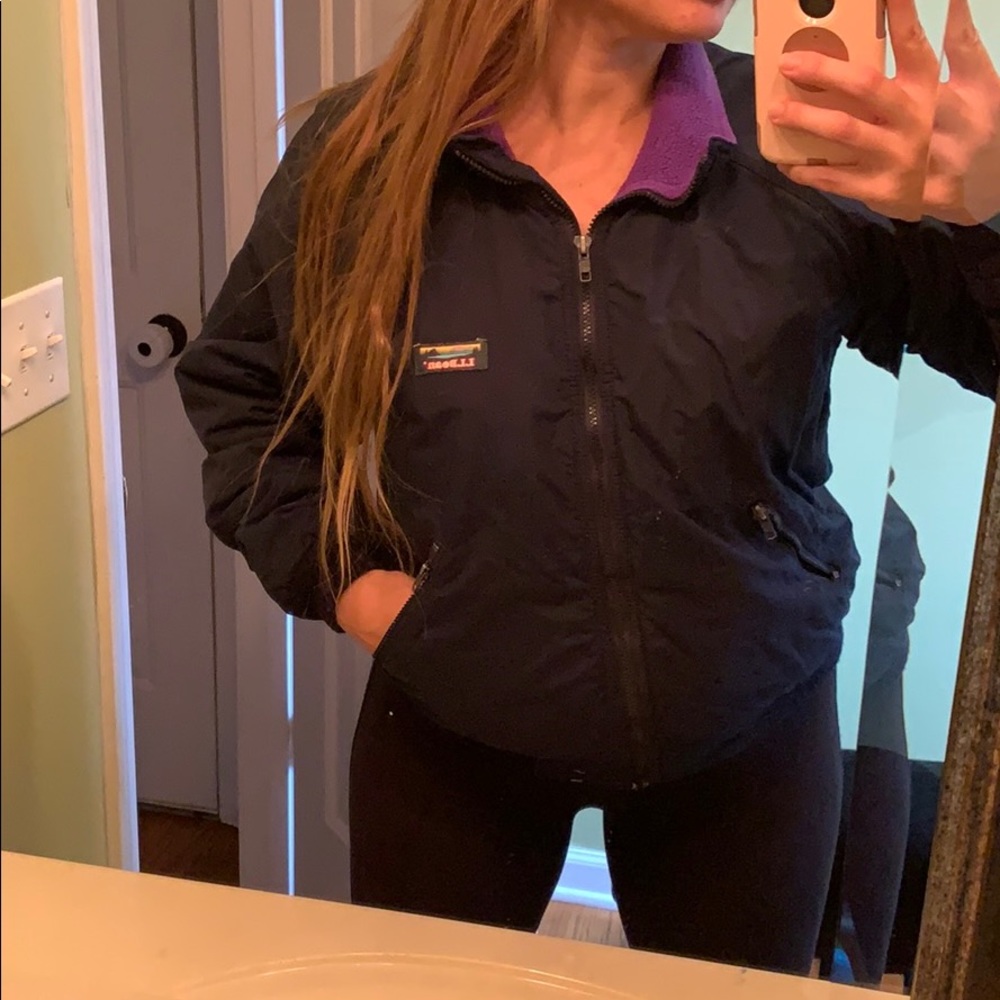 Vintage LL Bean warm up jacket ♥️♥️